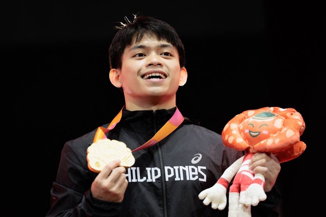 Already an accomplished athlete, Carlos Yulo looks to pay it forward to grassroots