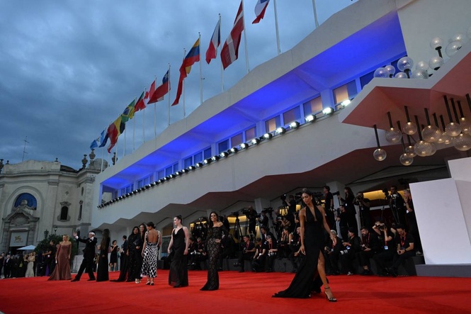 At the Venice Film Festival, grappling with the state of the world and crying with Oasis