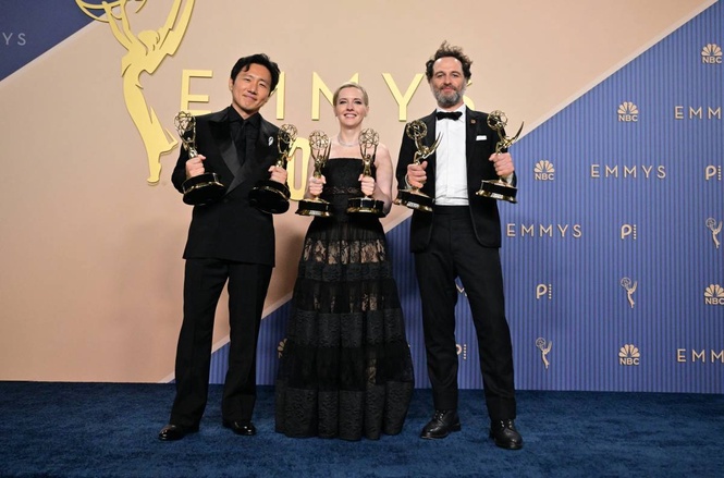'Widow's Bay' and 'The Pitt' win big at Emmy Awards