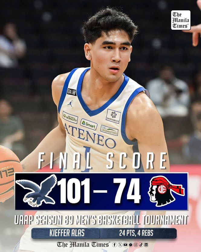LOOK: Ateneo def. UE (101-74)