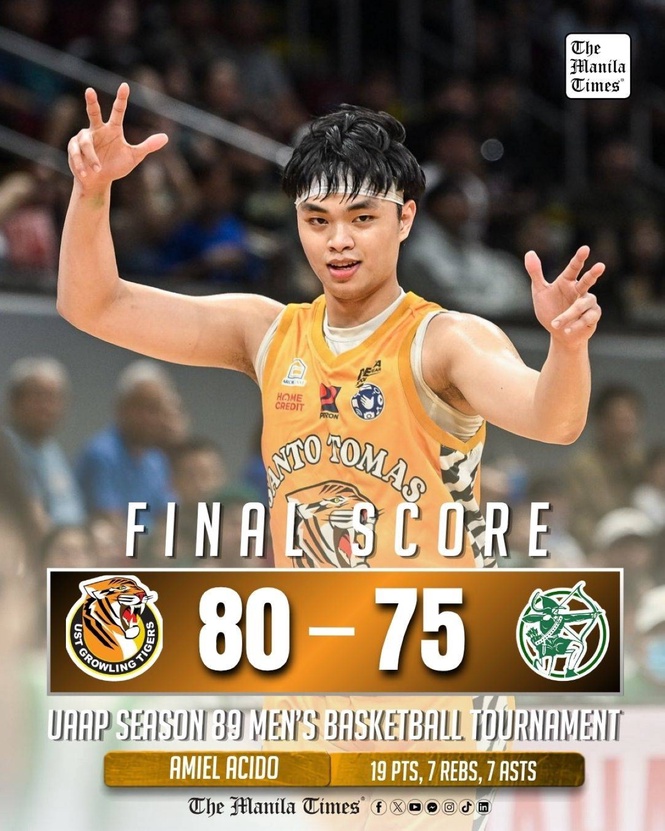 LOOK: UST def. La Salle (80-75)