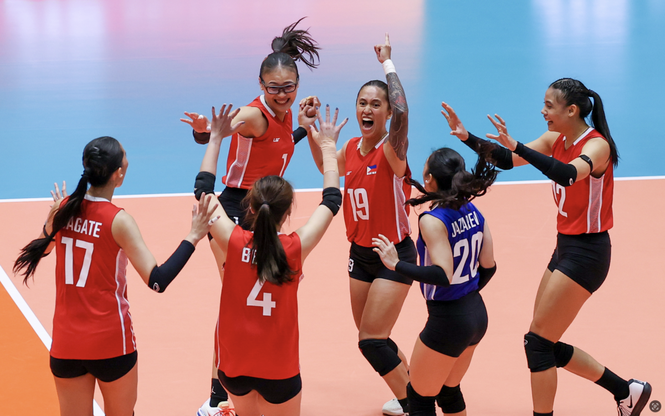 Alas Pilipinas sweeps Qatar to claim first Asian Games win
