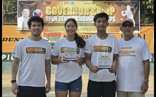 Cruspero, Morris post 3-title hauls in Siquijor jrs netfest