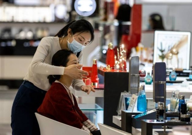 Chinese beauty products experience boom