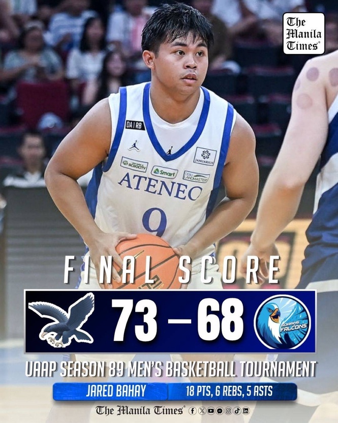 LOOK: Ateneo def. Adamson (73-68)