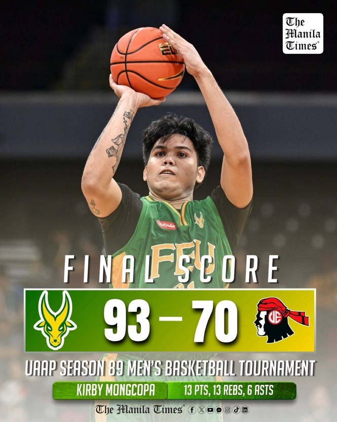 LOOK: FEU def. UE (93-70)