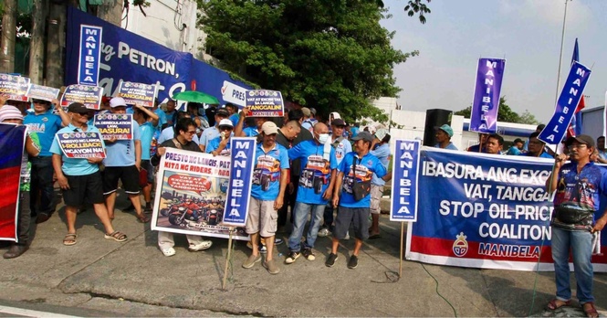 Manibela demands tax cuts, lower fuel prices