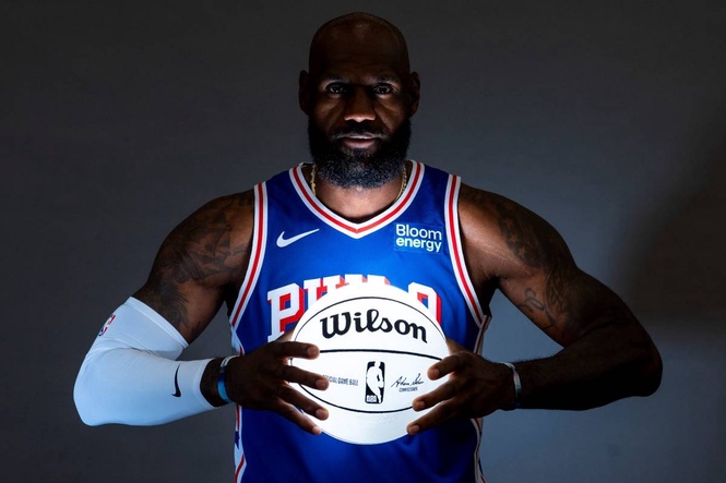 LeBron James makes 76ers debut