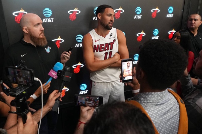 Klay Thompson embraces new challenge in 1st season with Heat