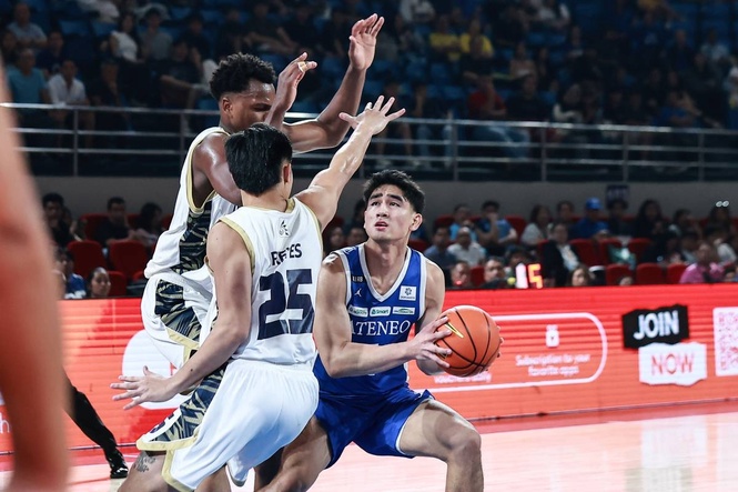 Alas powers Ateneo past NU as Eagles take standings lead