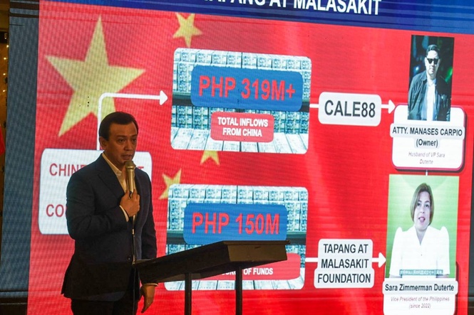 ‘Show proof that VP took Chinese money’