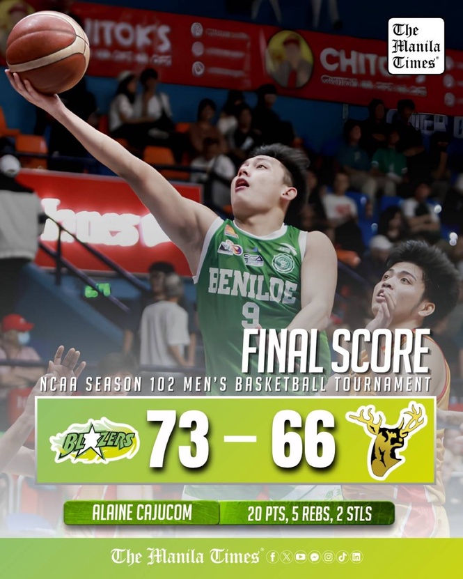 LOOK: Benilde def. San Sebastián ( 73-66 )