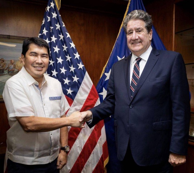 Tulfo welcomes US envoy, seeks stronger cooperation on energy, jobs