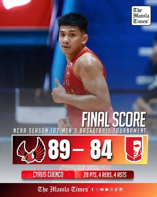 LOOK: Mapua def. EAC in OT (89-84)