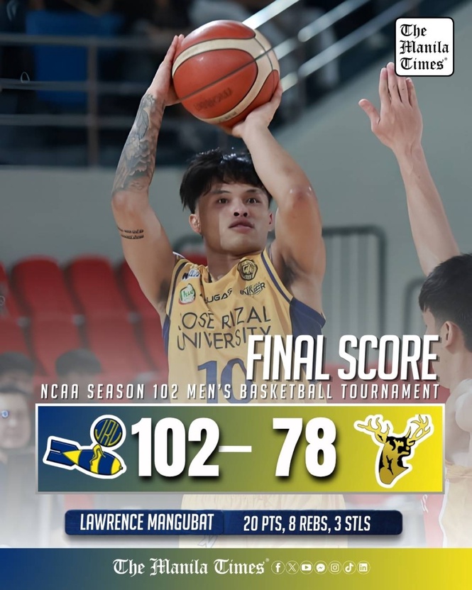 LOOK: JRU def. San Sebastian 102-78