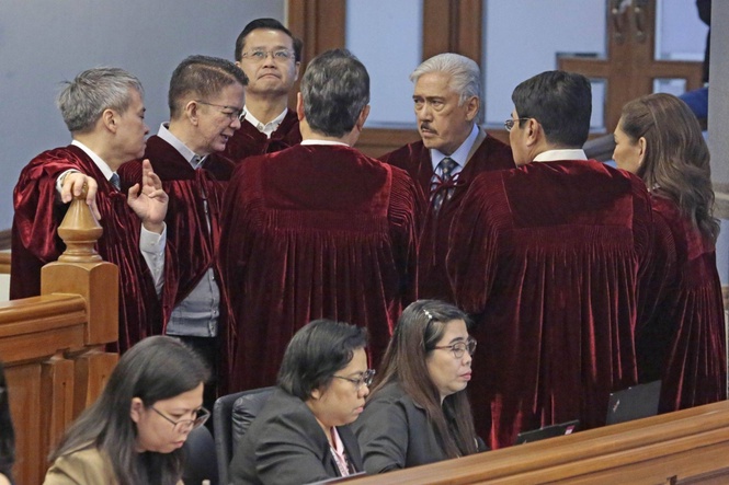 Senate impeachment court to rule on dropped bribery charge next week
