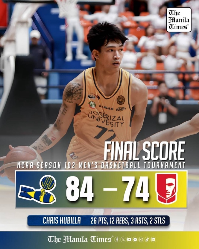 LOOK: JRU def. EAC 84-74