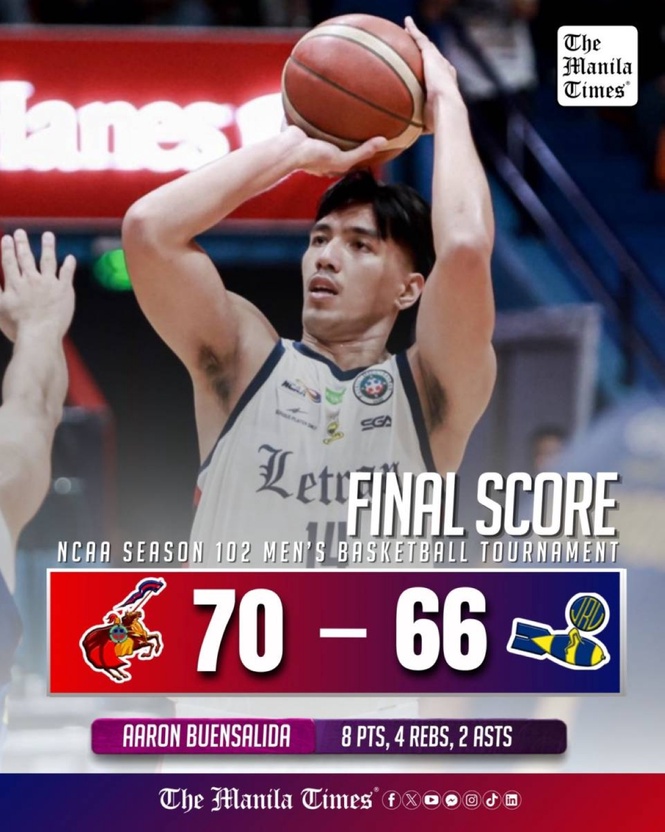 LOOK: Letran def. JRU (70-66)