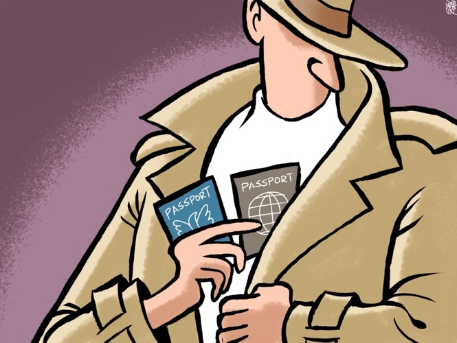 Dual passports and reactions to it