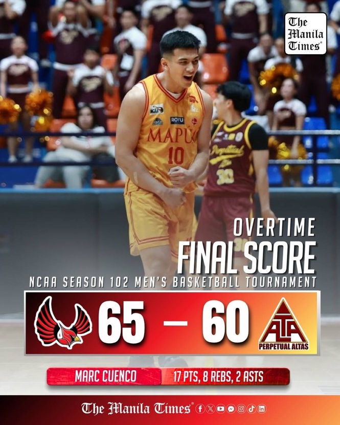 LOOK: Mapua def. Perpetual, 65-60