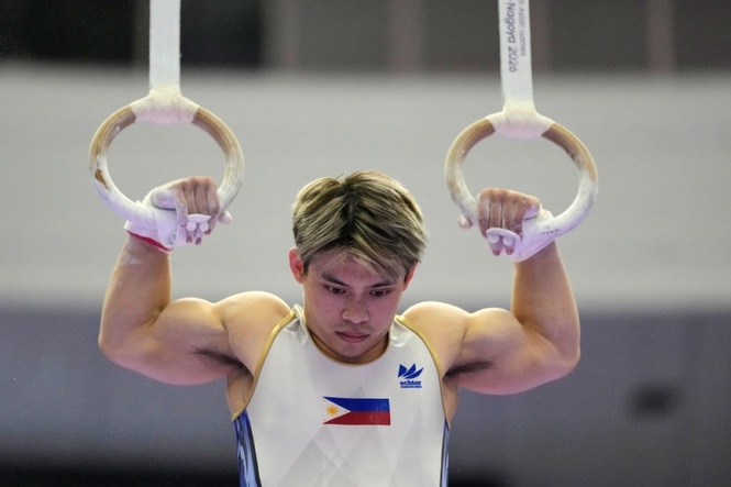Yulo bros now in Rotterdam for Worlds