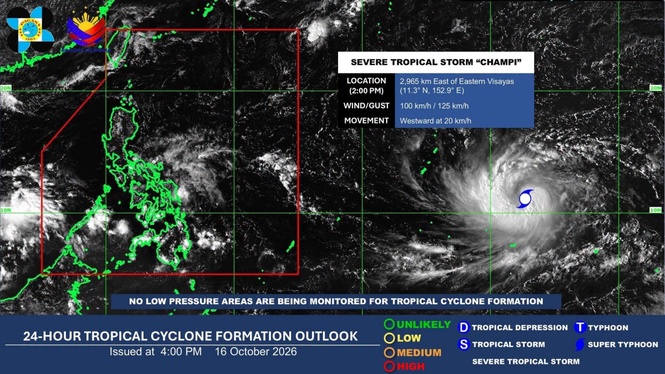 Severe tropical storm may enter PAR next week, to bring rains in Visayas, Mindanao — Pagasa