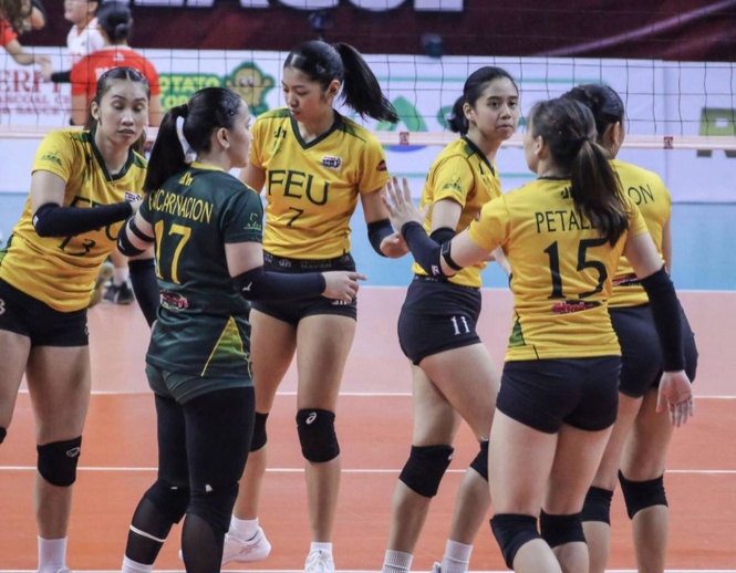 FEU escapes EAC in marathon, sweeps Pool C