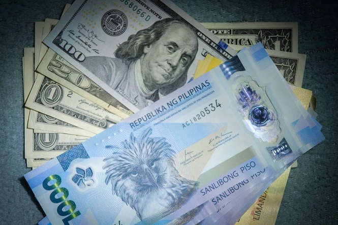 Peso sinks to new record low of P63.09