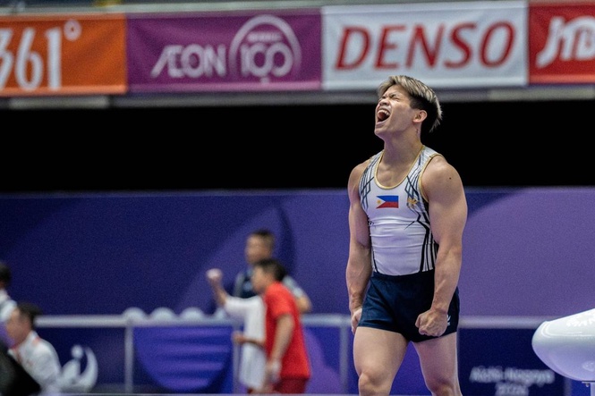 No medals for Calos Yulo in World Championships