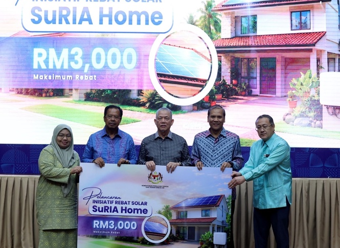 大马推SuRIA Home计划,住宅太阳能装置最高可获RM3,000回扣!