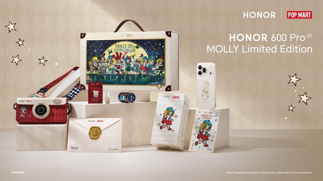 HONOR 600 Pro MOLLY Limited Edition 登场 限量收藏版售价 RM3,999