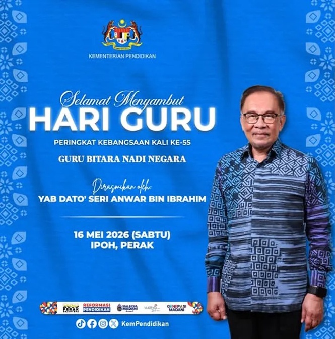 Image from: Ipoh takes centre stage as Malaysia honours teachers as ‘heartbeat of the nation’