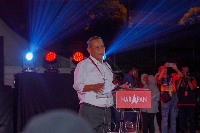 Image from: DAP secgen backs Aminuddin as PH Negeri state election poster boy