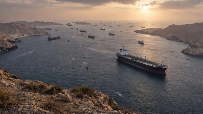Hormuz traffic collapses after weekend escalation threatens fragile truce