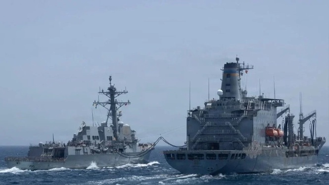 Iran claims Hormuz Strait strike on US destroyers as Washington insists no damage sustained