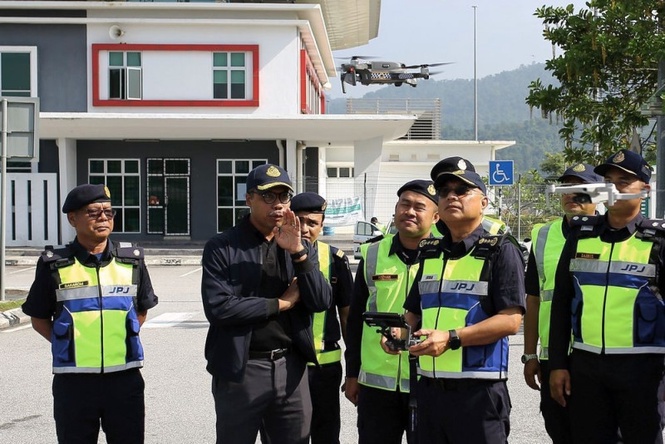 JPJ deploys drones nationwide to monitor traffic during travel surge