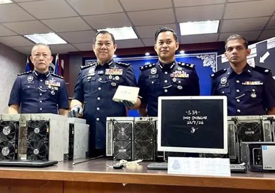 Police smash illegal crypto mining ring, arrest three over electricity theft