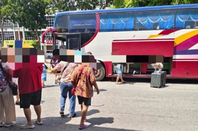 Kedah JPJ seizes school bus after illegal use to transport foreign tourists in licensing breach
