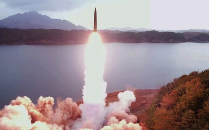 North Korea fires several ballistic missiles towards east coast