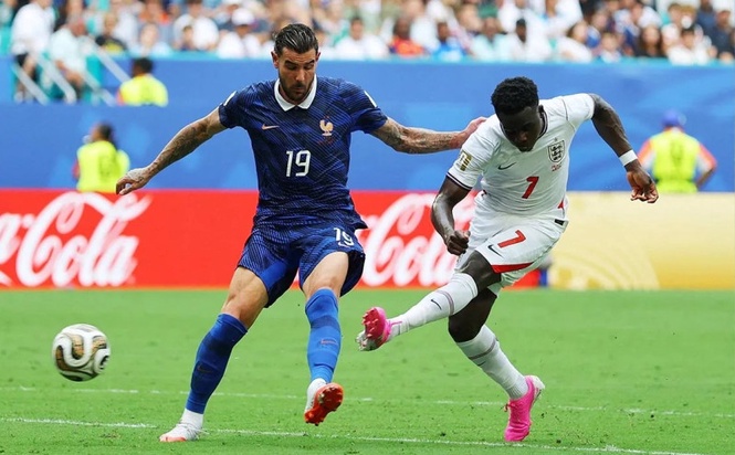 England edge 10-goal World Cup thriller to claim bronze as Saka hat-trick stuns France