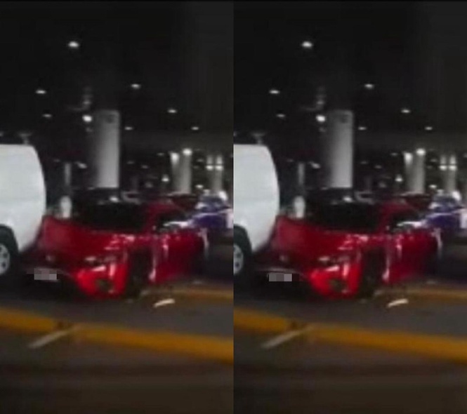 Wanted man arrested after car chase and multi-vehicle collision at KLIA ...