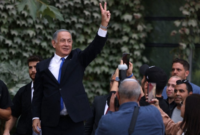 Netanyahu bloc leads Israel election but falls short of majority, leaving rivals with uphill battle