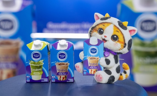 Tealive and Dutch Lady unveil new RTD dairy milk teas