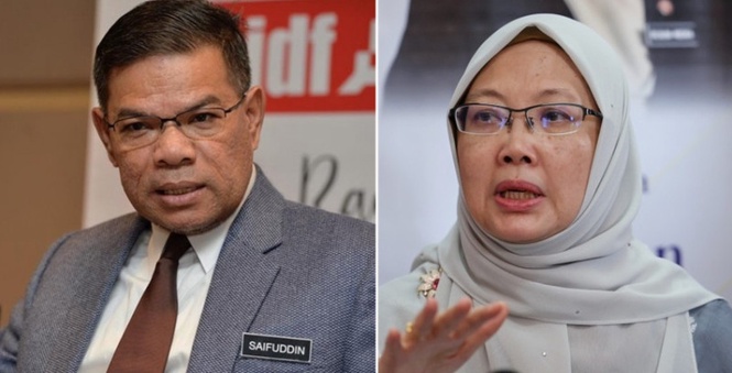Saifuddin, Zaliha appointed PKR vice-presidents