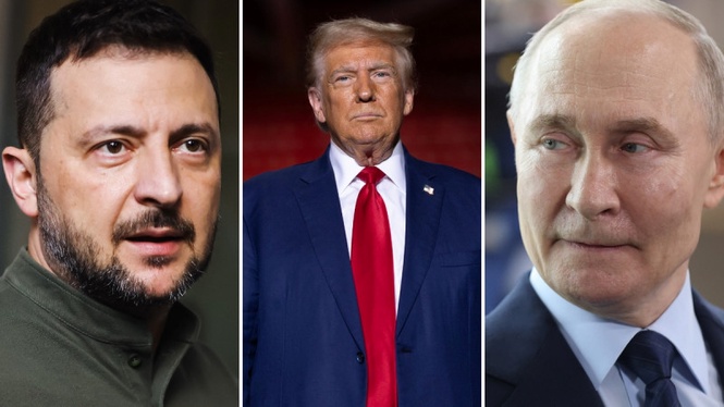 Trump offers to mediate Ukraine war after separate calls with Putin and Zelenskiy