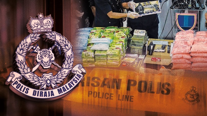 Polis tahan lelaki, rampas dadah bernilai lebih RM1.7 juta