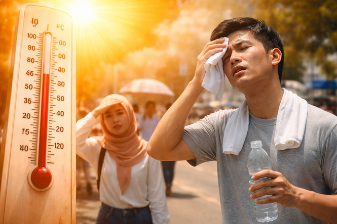73 kes penyakit berkaitan cuaca panas direkodkan sejak Januari