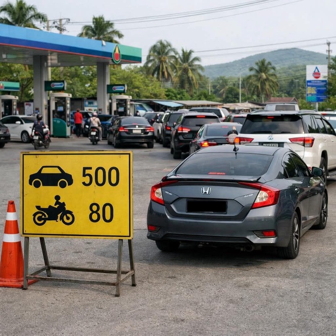 Thailand's oil supply sufficient for 109 days amid global energy volatility