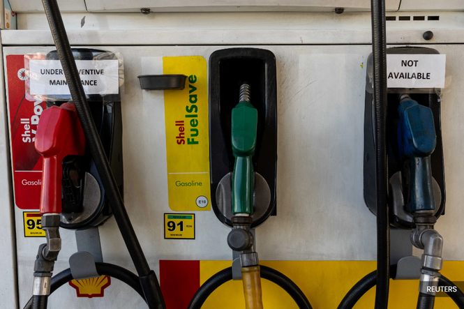 Harga diesel turun 85 sen, RON95 tanpa subsidi turun 15 sen
