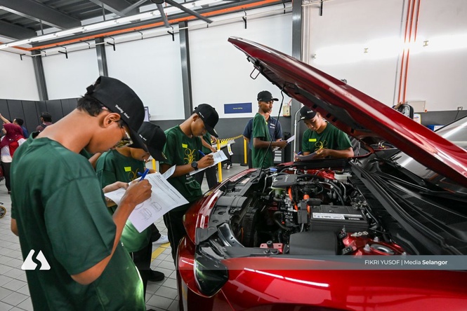 Program TVET YRMS buka peluang pelajar dalami bidang automotif berteknologi tinggi